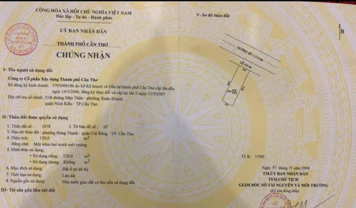 BÁN CẶP NỀN ĐƯỜNG SỐ 1 KHU XÂY DỰNG, HƯNG THẠNH, CÁI RĂNG, CẦN THƠ